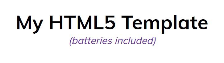 Create an HTML5&nbsp;Layout